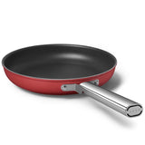 Smeg Cookware 2 Piece Non-Stick Frying Pan Set - Red