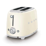 Smeg 50's Style Retro TSF01 2 Slice Toaster - Cream