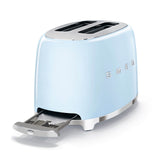 Smeg 50's Style Retro TSF01 2 Slice Toaster - Pastel Blue
