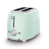 Smeg 50's Style Retro TSF01 2 Slice Toaster - Pastel Green