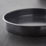 Tower Precision Plus Carbon Steel 23cm Round Non-Stick Loose Base Sandwich Tin - Black