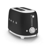 Smeg 50's Style Retro TSF01 2 Slice Toaster - Matte Black