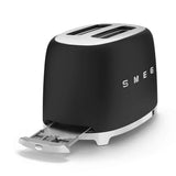 Smeg Jug Kettle & 2 Slice Toaster Set - Matte Black