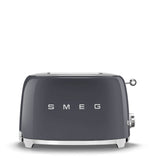 Smeg Jug Kettle & 2 Slice Toaster Set - Slate Grey