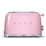 Smeg Jug Kettle & 2 Slice Toaster Set - Pink