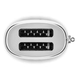 Smeg 50's Style Retro TSF01 2 Slice Toaster - Chrome