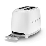 Smeg 50's Style Retro TSF01 2 Slice Toaster - Matte White