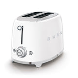 Smeg 50's Style Retro TSF01 2 Slice Toaster - White