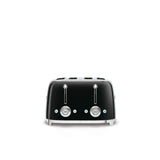 Smeg Jug Kettle & 4 Slice Toaster Set - Black