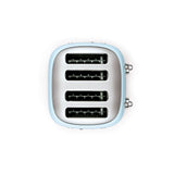 Smeg Jug Kettle & 4 Slice Toaster Set - Pastel Blue