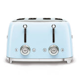 Smeg Jug Kettle & 4 Slice Toaster Set - Pastel Blue