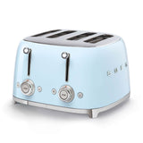 Smeg Jug Kettle & 4 Slice Toaster Set - Pastel Blue