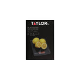 Taylor Pro Scale Digital Dual 5kg Glass Kitchen Scale - Black