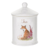 Royal Worcester Wrendale Tea Canister - Fox