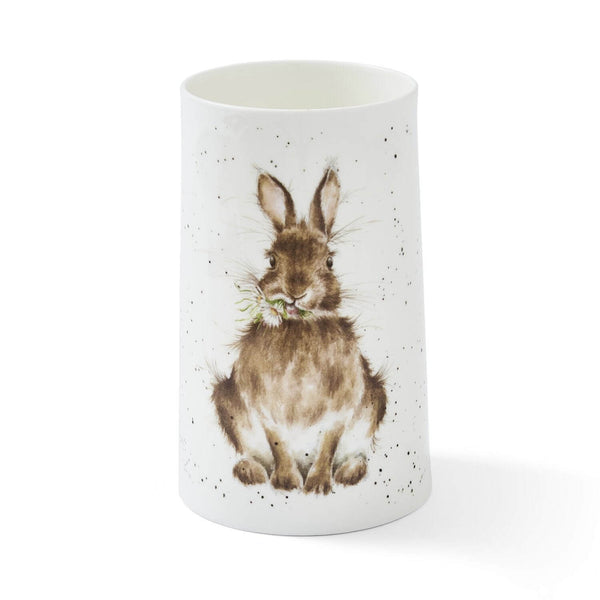 Royal Worcester Wrendale Designs Vase - Daisy Rabbit