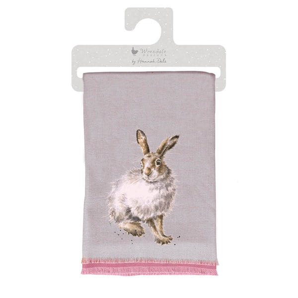 Wrendale Designs by Hannah Dale Winter Scarf - Mountain Hare