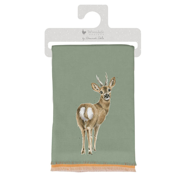 Wrendale Designs by Hannah Dale Winter Scarf - The Roe Deer