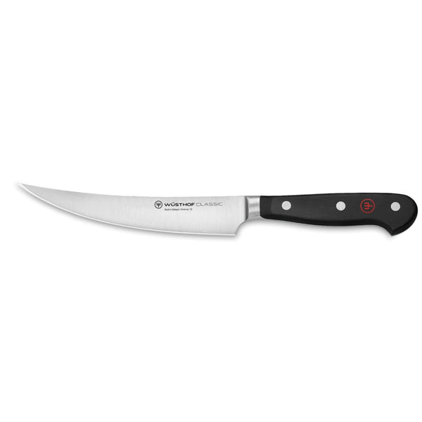 Wusthof Classic 16cm Curved Boning Knife - Black