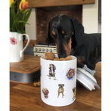 Wrendale Designs by Hannah Dale Fine China Dog Treat Jar