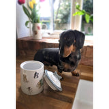 Wrendale Designs by Hannah Dale Fine China Dog Treat Jar