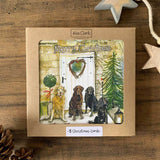Alex Clark 8-Pack Boxed Christmas Cards - Christmas Dogs