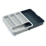 Joseph Joseph DrawerStore Expandable Cutlery Tray - Grey - Potters Cookshop