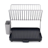Joseph Joseph Y-Rack 2 Tier Dish Rack - Grey - Potters Cookshop