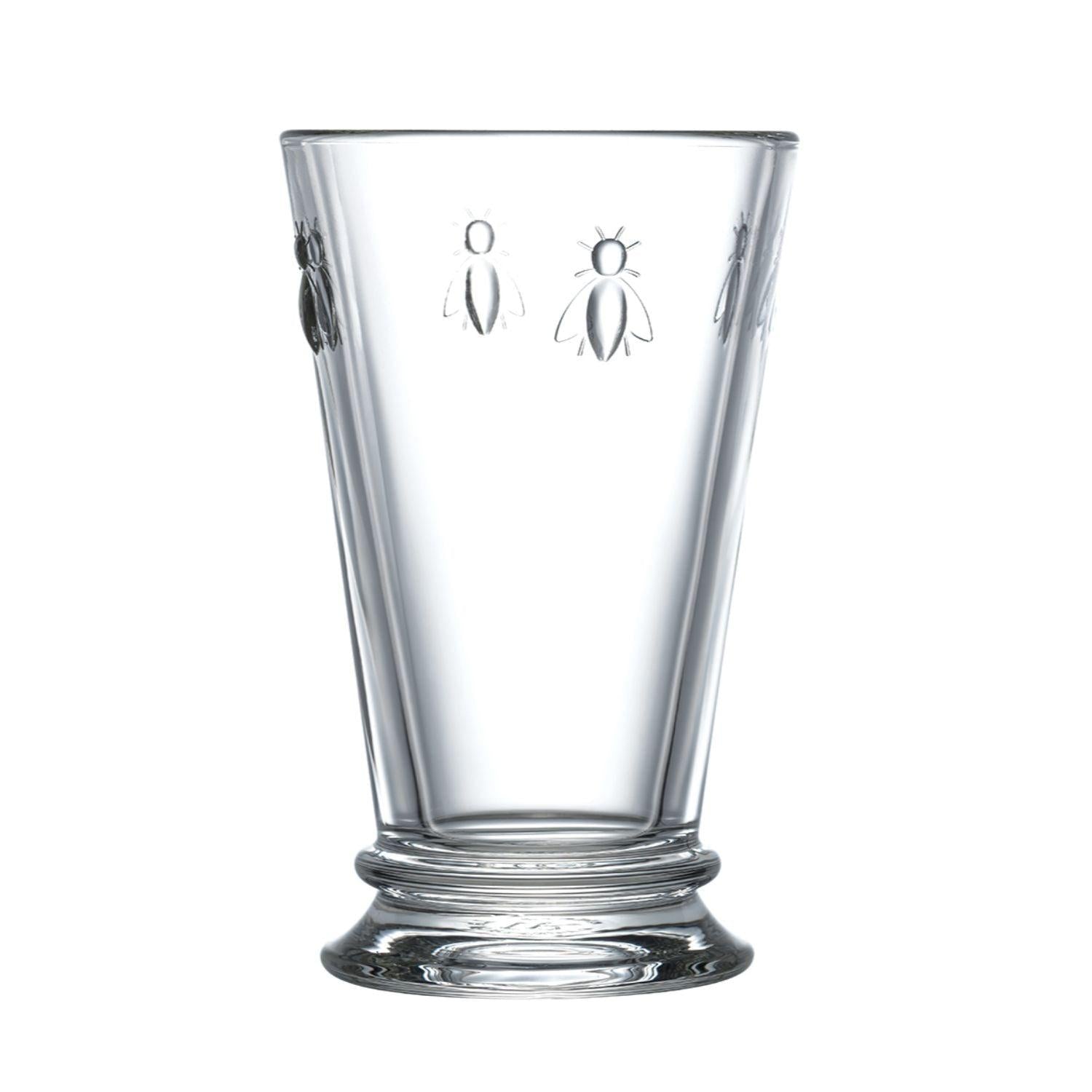 La Rochere Set Di 6 Tazze In Vetro Louison Con Manico - 25 Cl - Eleganza Francese Per La Tavola