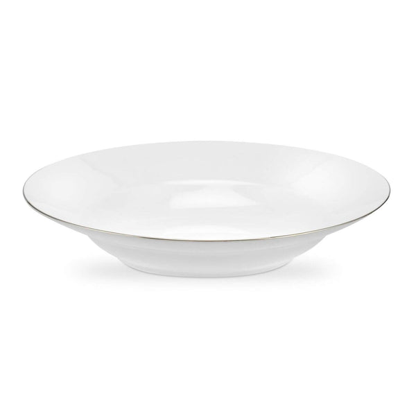 Royal Worcester Serendipity Platinum Soup Plate - White
