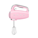 Smeg 50's Style Retro HMF01 Hand Mixer - Pink
