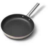 Smeg Cookware 30cm Non-Stick Frying Pan - Cream