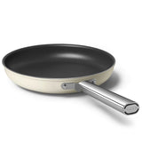 Smeg Cookware 30cm Non-Stick Frying Pan - Cream