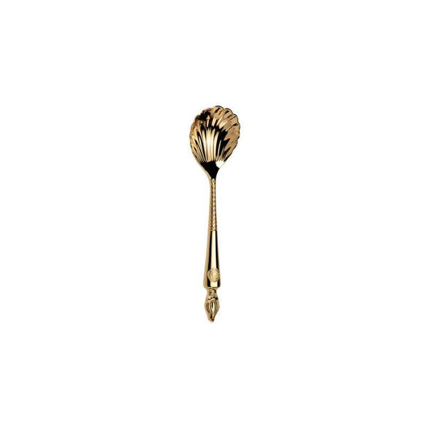 ZEFG0190 Arthur Price Clive Christian Empire Flame All Gold Caviar Spoon