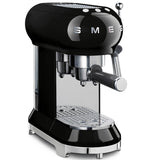 Smeg 50's Style Retro ECF02 Espresso Coffee Machine - Black