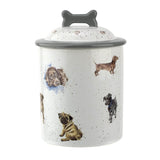 Wrendale Designs by Hannah Dale Fine China Dog Treat Jar