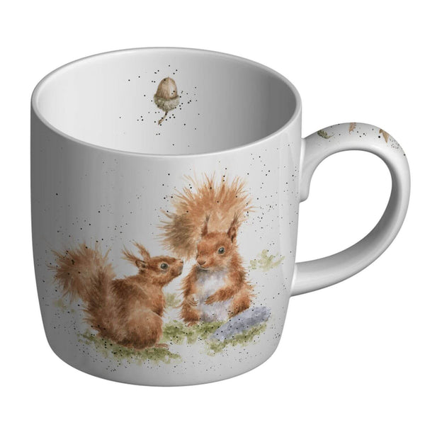 Wrendale Designs China Mug - Between Friends Squirrel