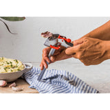 Dreamfarm Garject Zinc/Nyon Garlic Press - Black - Potters Cookshop