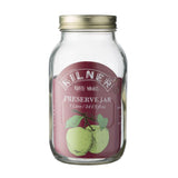 Kilner Glass Preserve Jar - 1 Litre - Potters Cookshop