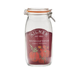 Kilner Glass Round Clip Top Storage Jar - 2 Litre - Potters Cookshop