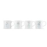 Mary Berry English Garden 4 Piece Mug Set - British Flowers - Potters Cookshop