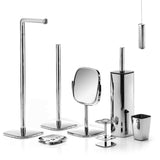 Robert Welch Burford Collection 4 Piece Bathroom Set - Polished Steel - Potters Cookshop