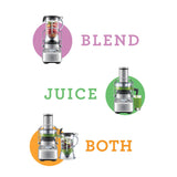 Sage Appliances SJB815BSS 3X Bluicer Pro Juicer & Blender - Stainless Steel