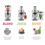 Sage Appliances SJB815BSS 3X Bluicer Pro Juicer & Blender - Stainless Steel