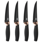 Taylor's Eye Witness Brooklyn 4 Piece Steak Knife Set - Copper