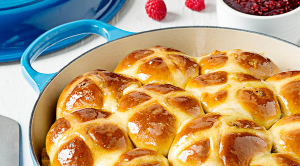 Fresh Home-Baked Hot Cross Bun Recipe - Potters Cookshop