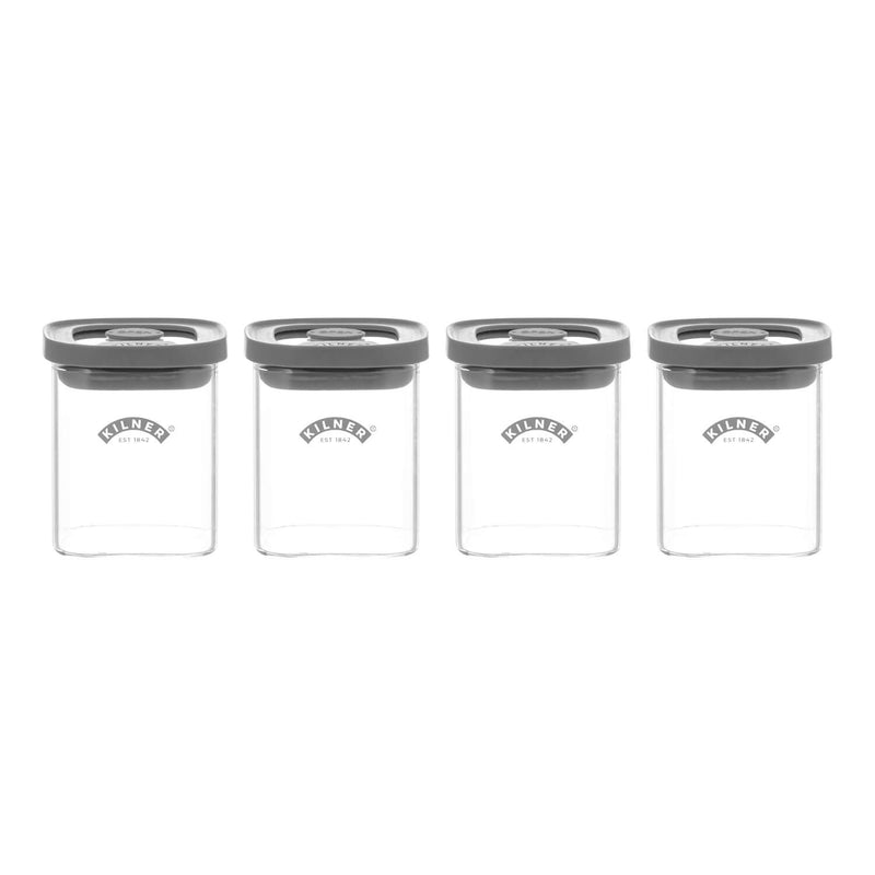 Kilner Fresh Storage Spice Jar Set - 4-Piece