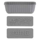 Kilner Silicone Butter Mould - Set Of 3