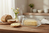 Kilner Glass Butter Dish - Clear