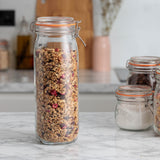 Kilner Glass Round Clip Top Storage Jar - 2.1 Litre