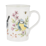 Price & Kensington Garden Birds Fine China 300ml Mug - Honeysuckle